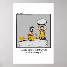 Lustiger medizinischer Druck! Poster