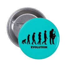lustiger Saxophonspieler Buttons