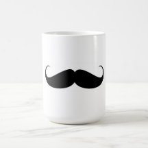 lustiger Schnurrbart des Vintagen Symbols des Schn Teetasse