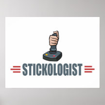 Lustiger VideoGamer Plakat