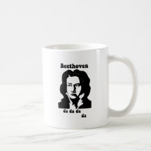 Lustiges Beethoven Kaffee Haferl