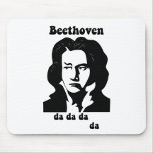 Lustiges Beethoven Mousepads