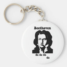 Lustiges Beethoven Schlüsselanhänger
