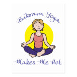 Lustiges Bikram Yoga-Geschenk Postkarten