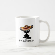 Lustiges erhaltenes Guacamole Teetassen