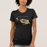 Lustiges Fische 15 FlatulenSEA Cartoon-T-Shirt.