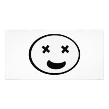 Lustiges Gesicht! Personalisierte Photo Karte