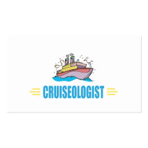Lustiges Kreuzschiff Visitenkarten Vorlage