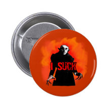 Lustiges Nosferatu sind zum Kotzen ich Produkte Buttons