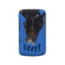 Lustiges PferdeBlackBerry-mutiger kaum dort Kasten Blackberry Bold Case