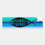 LUTEFISK EMBLEM AUTO AUFKLEBER