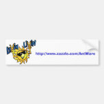 Luvin Livin Sun grafische Stoßkrankere mit Netz fü Auto Sticker