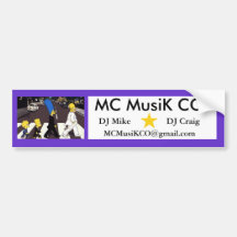 Lux MusiK Co. Autosticker