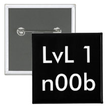 LVL 1n00b Anstecknadelbutton