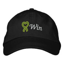 Lymphom-Gewinn Bestickte Baseballcaps
