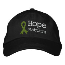 Lymphom-Hoffnungs-Angelegenheiten Bestickte Baseballcaps