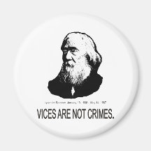 Lysander Spooner Kühlschrankmagnete