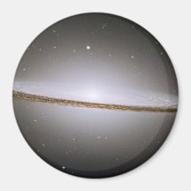 M104, die Sombrero-Galaxie (NGC 4594) Kühlschrankmagnet