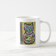 M-Katze der Hairball-Gasse Teehaferl