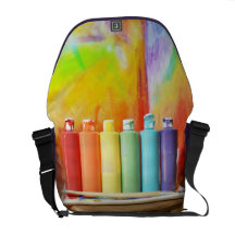 Machen Sie Ihre eigene Regenbogen-Fotografie Kuriertasche