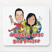 Mächtiges Mac und Louise Mousepad
