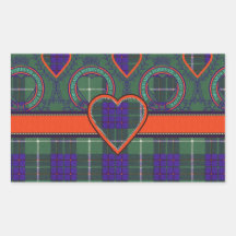 Macintyre Scottish Tartan Stickers