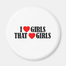 Mädchen der Liebe I die Liebemädchen Magnets