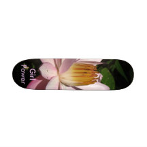 Mädchen-Power Individuelle Skatedecks