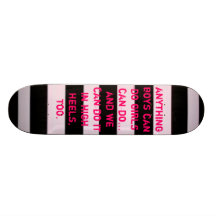 Mädchen-Skateboard Bedruckte Skateboarddecks