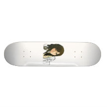 Mädchen Skateboard Brett