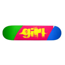 Mädchen-Skateboard Personalisiertes Deck