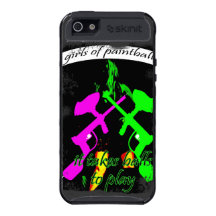 Mädchen von Paintball iphone 5 Fall Schutzhülle Fürs iPhone 5