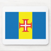 Madeira-Insel-Flagge Mousepad