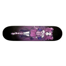 "Maegan" gotischer rosa Couture-FeeSkateboard Skateboard Brett