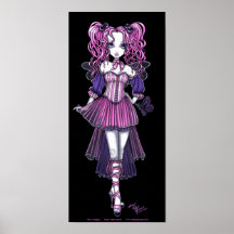 "Maegan" rosa Valentinsgruß-feenhaftes Kunst-Plaka