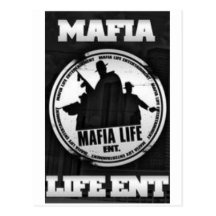 MAFIA-LEBEN-HNOpostkarte
