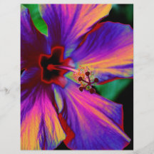 Magische Blume Vollfarbige Flyer