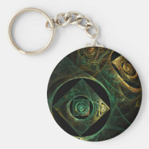 Magische Erschütterungs-abstrakte Kunst Keychain Schlüsselanhänger