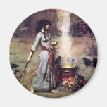Magischer KreisWaterhouse 1886 Kühlschrankmagnete
