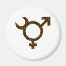 magisches Symbol magical Kühlschrankmagnet