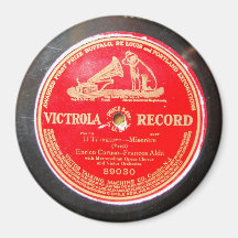 Magnet Enrico Carusos Victrola