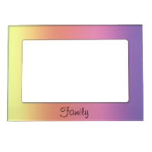 Magnet-Feld - Familien- und Regenbogenfarben