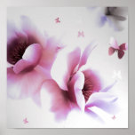 Magnolienrosa Plakate