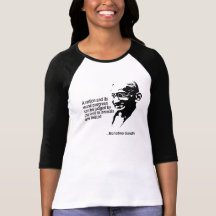 Mahatma Gandhitierrecht-Damen T-shirts