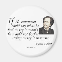 Mahler auf dem Verfassen Magnete