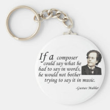 Mahler auf dem Verfassen Schlüsselband