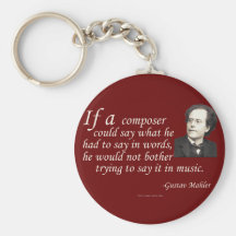 Mahler auf dem Verfassen Schlüsselbänder