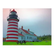 Maine-Leuchtturm 28 Postkarten