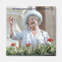 MAJESTÄT Königin Elizabeth, die Königin Mutter 199 Kühlschrankmagnete