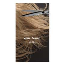 Make Up  Artist - Hair Stylist Business Card Template